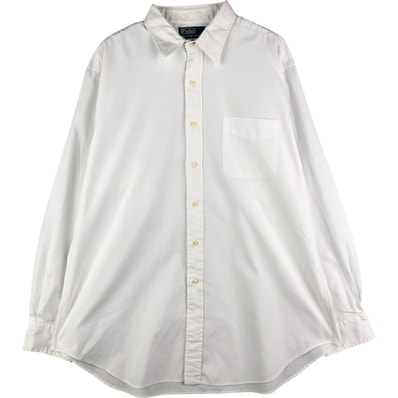 古着 ラルフローレン Ralph Lauren POLO by Ralph Lauren ANDREW 長袖 コットンシャツ メンズXL相当/eaa602897