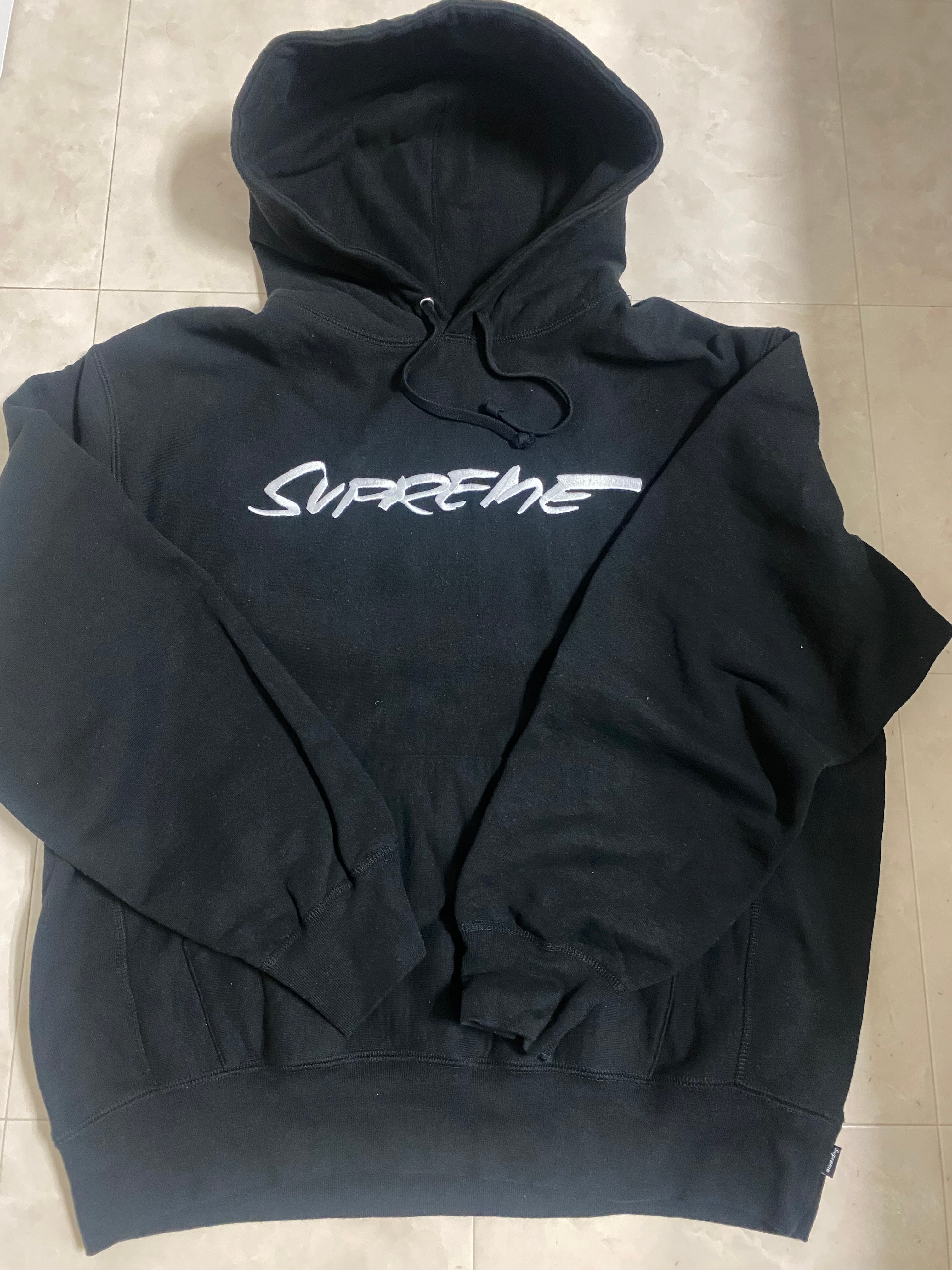 Supreme Futura Hooded Sweatshirt "Black"