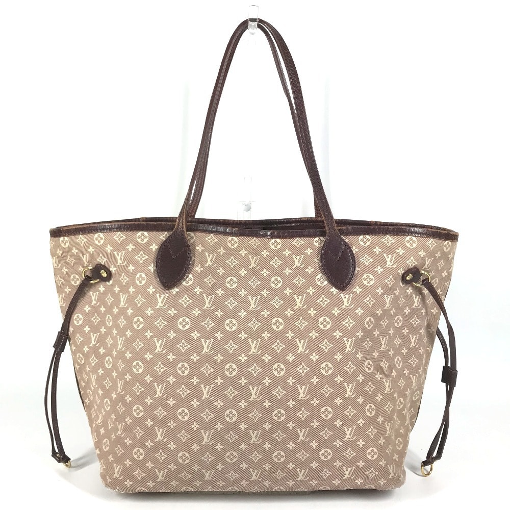 ルイヴィトン LOUIS VUITTON ネヴァーフル MM ネヴァーフルMM M40515 モノグラムイディール カバン ショルダーバッグ 肩掛け トートバッグ モノグラムイディール セピア レッド