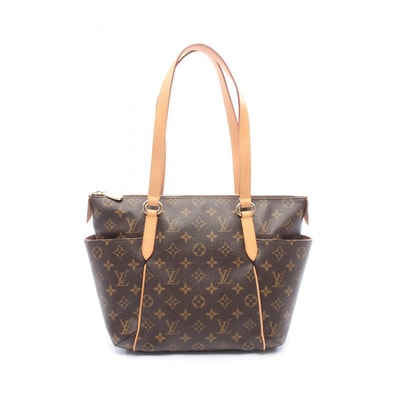 ルイ・ヴィトン LOUIS VUITTON トータリーPM トートバッグ バッグ PVCコーティングキャンバス レザー モノグラム レディース ブラウン系 M56688 【中古】