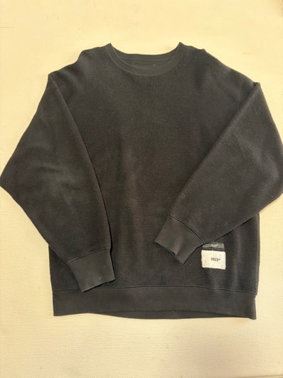 UNDERCOVER x WTAPS SWEAT SHIRT "Black"