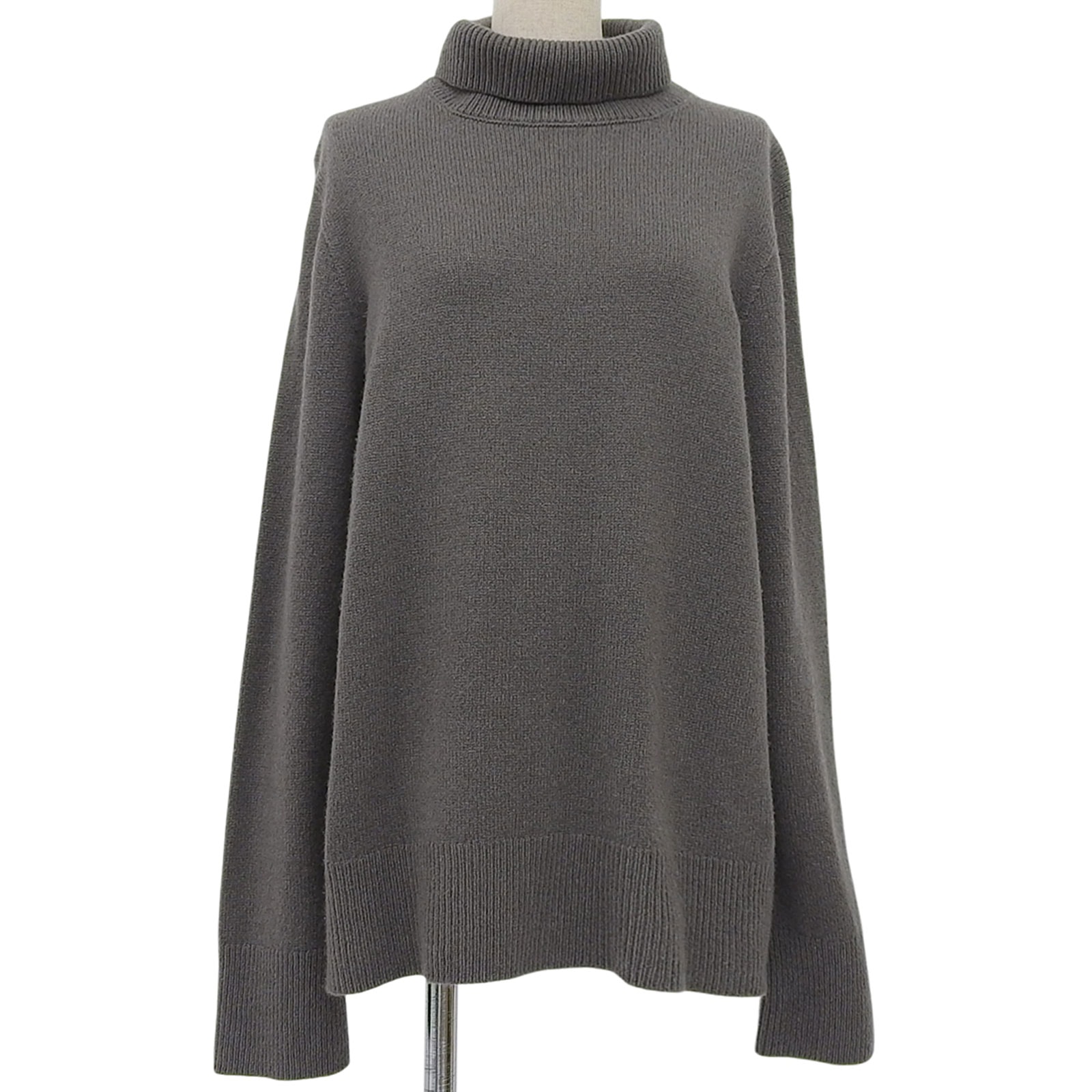 極美品 ザロウ ニット グレー レディース XS 4651-Y184