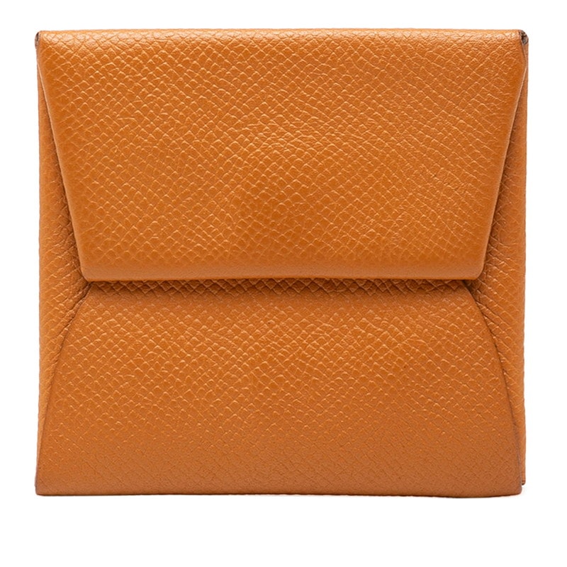 エルメス バスティア PM コインケース 小銭入れ D刻印 2019年 ブラウン系 ヴォーエプソン レディース HERMES 中古