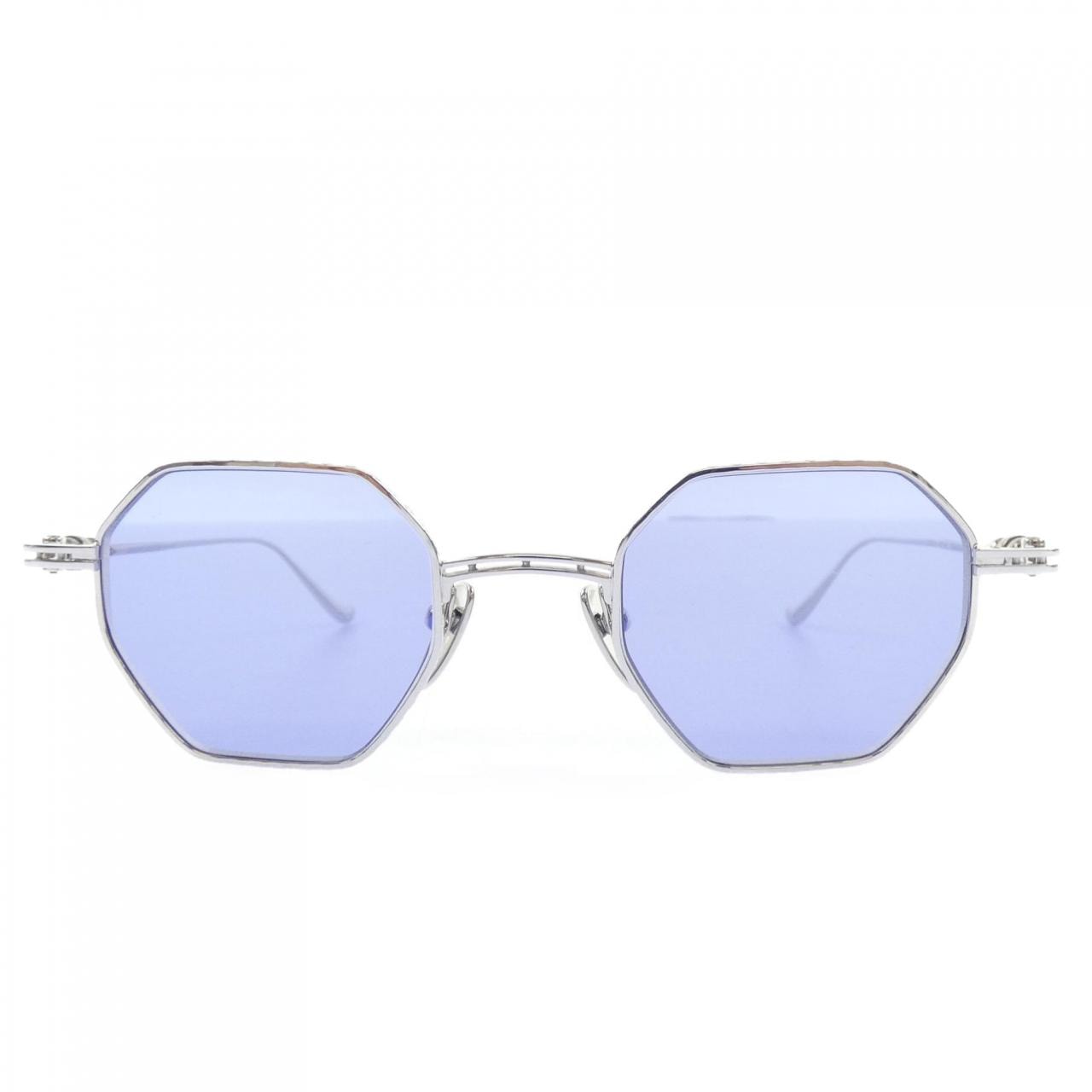 Chrome Hearts EVACULATION Sunglasses "Silver/Blue"