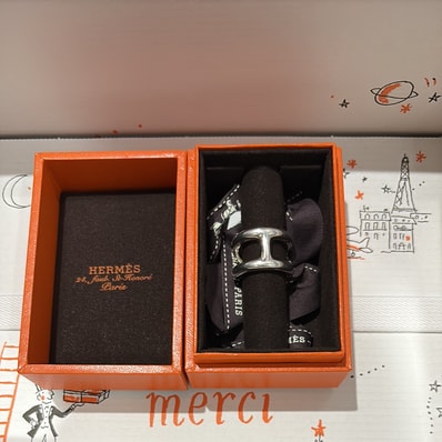 Hermes Osmose Ring GM "Silver"