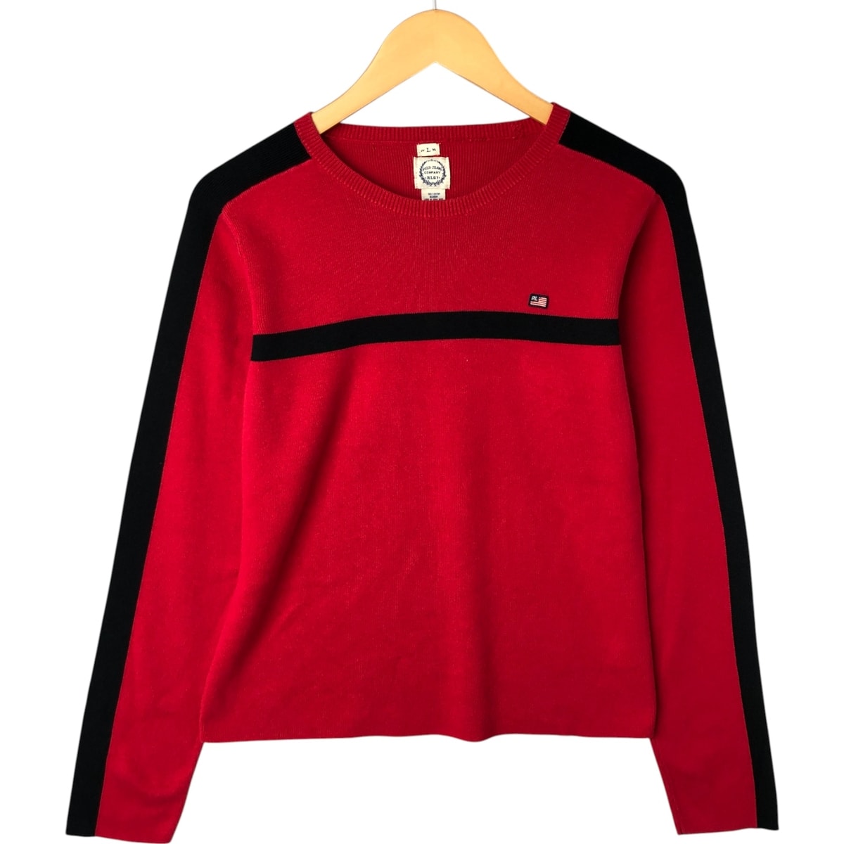 古着 ラルフローレン Ralph Lauren POLO JEANS COMPANY コットンニットセーター レディースL相当/eaa549014