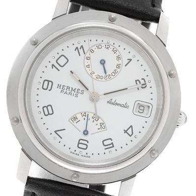 エルメス クリッパー デイト GMT CL5.710 メンズ 【中古】