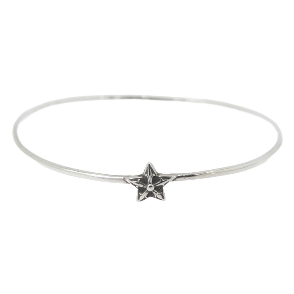 Chrome Hearts Bubble Gum Bangle Star "Silver"