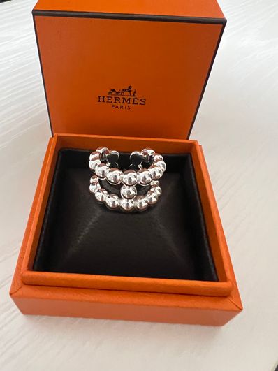 Hermes Chaine D'Ancre Parade Ring "Silver"
