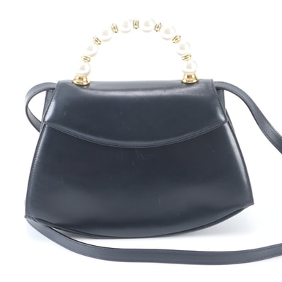 ■美品 サルヴァトーレフェラガモ パール A212060 ショルダーバッグ