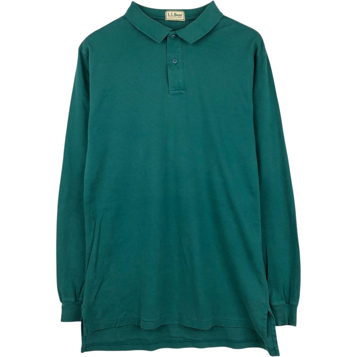 古着 ~90年代 エルエルビーン L.L.Bean 長袖 ポロシャツ メンズM相当 ヴィンテージ/eaa667132