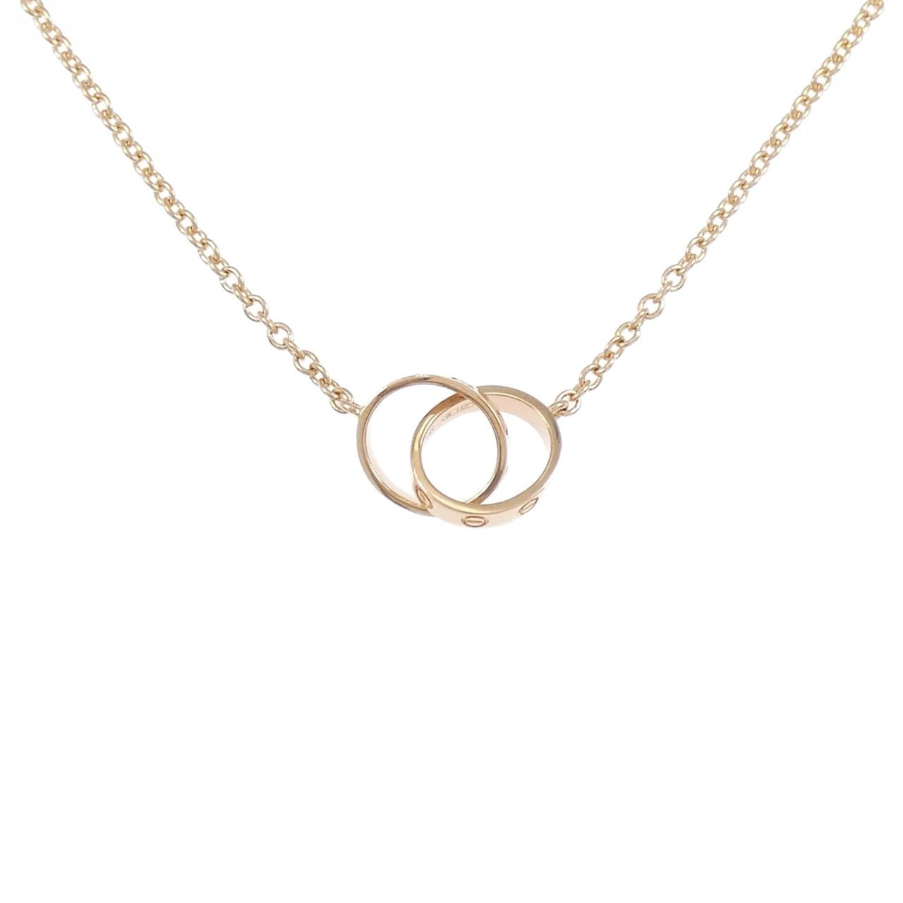 カルティエ ベビーラブ ネックレス