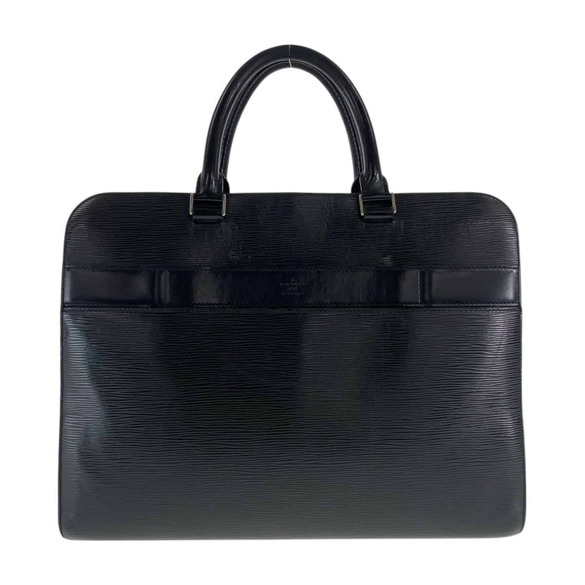 美品 LOUIS VUITTON ルイヴィトン エピ バサーノGM ノワール ブラック 黒 シルバー金具 エピレザー ビジネスバッグ ブリーフケース 505276 【中古】