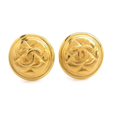 シャネル CHANEL イヤリング ココマーク メタル ゴールド レディース【中古】 e61910a