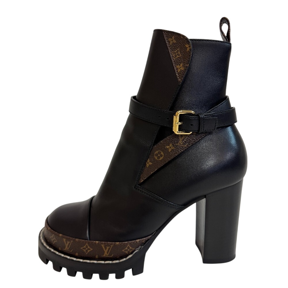 目立った傷や汚れなし】ルイヴィトン LOUIS VUITTON ブーツ モノグラム