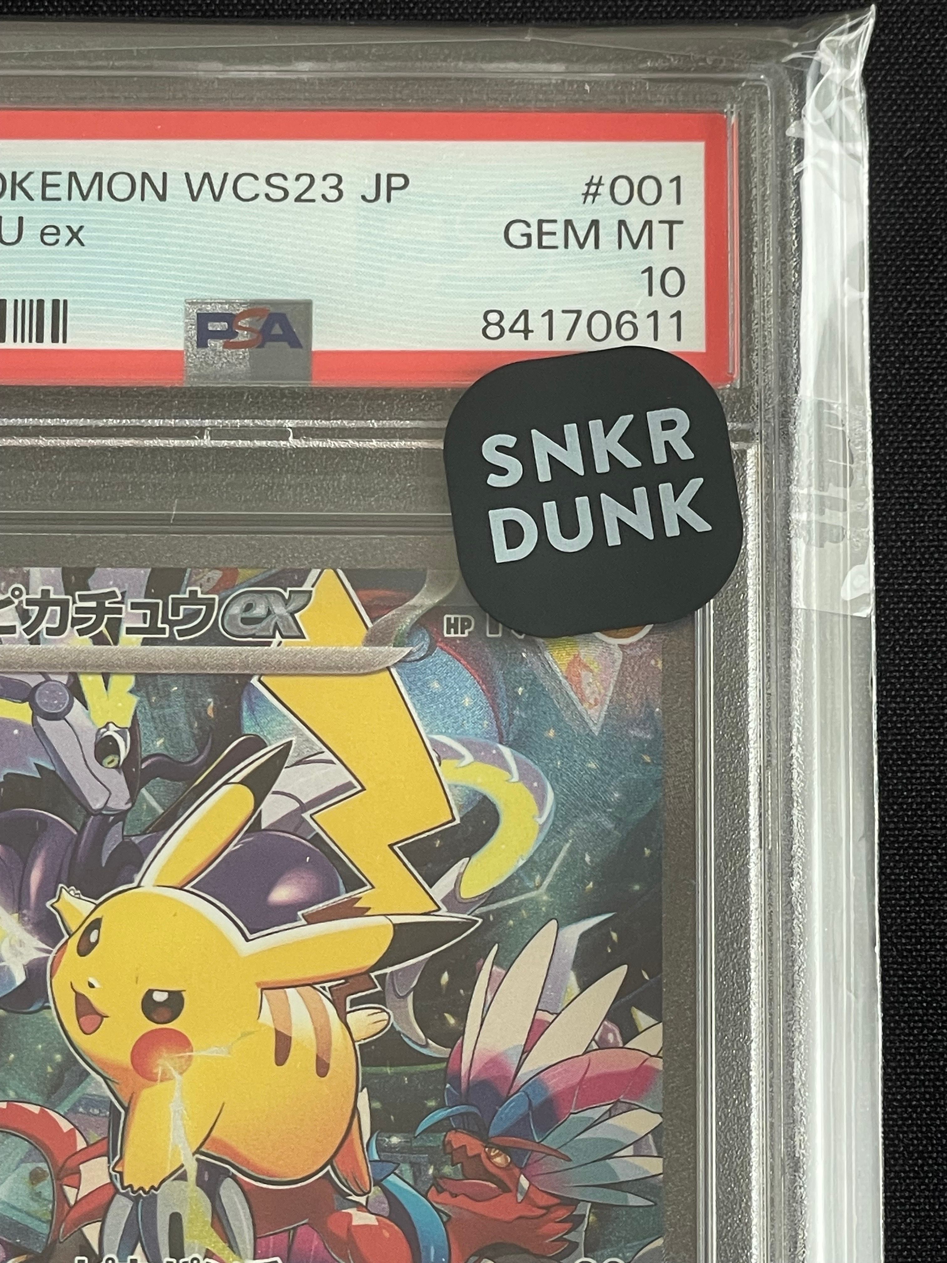 PSA 10]Pikachu ex [WCS23 001/030](Pokemon World Championships 2023