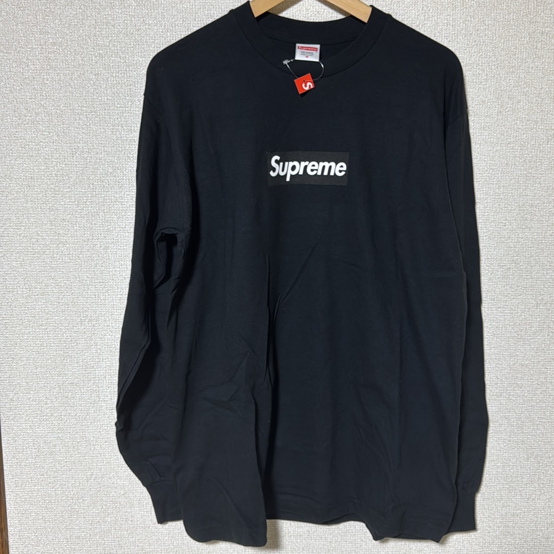 Supreme Box Logo L/S Tee "Black"