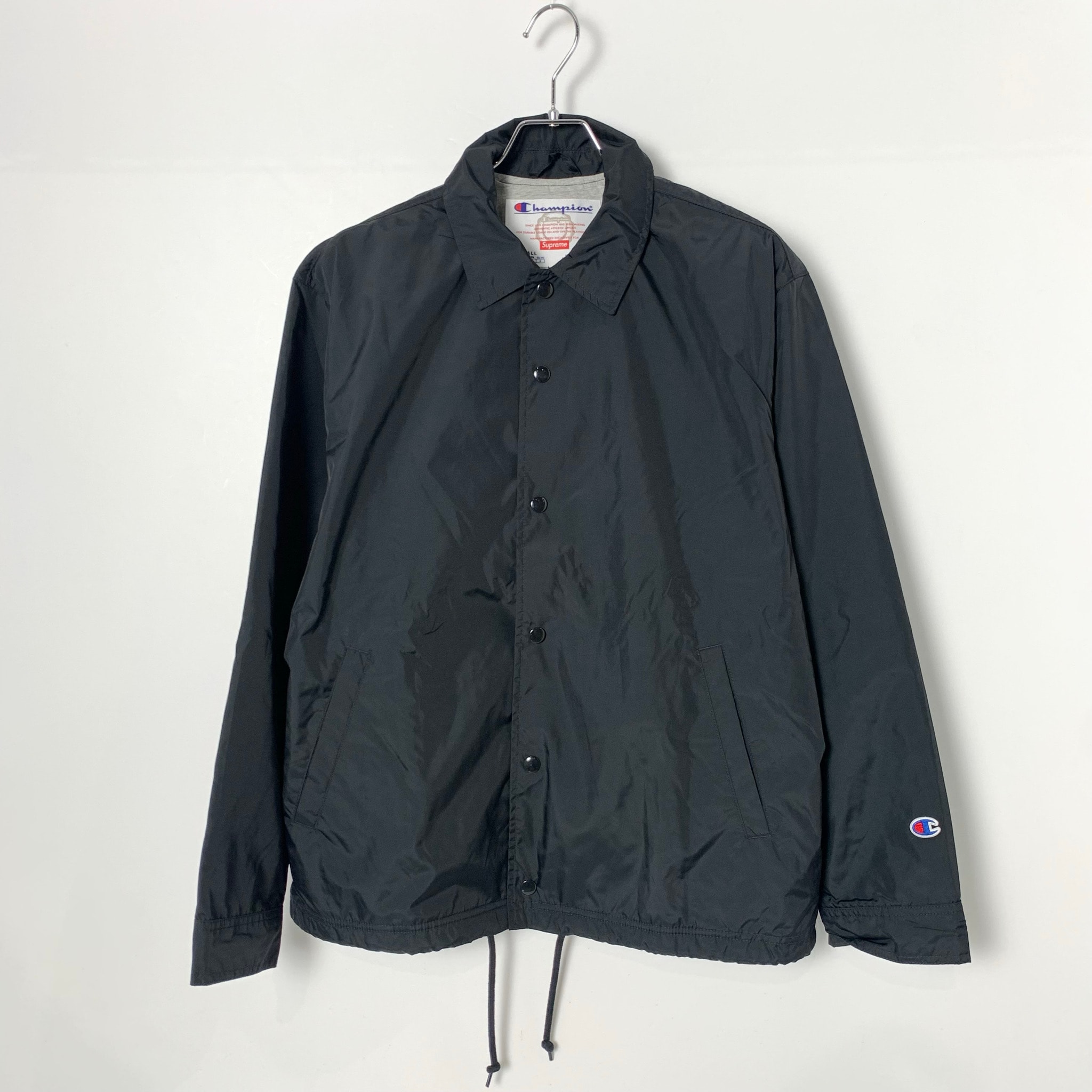 Supreme x Champion Coaches Jacket "Black"