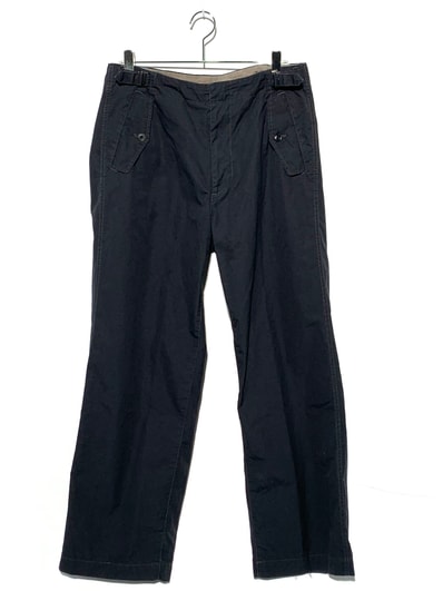nanamica Side Belt Wide Pants "Navy"