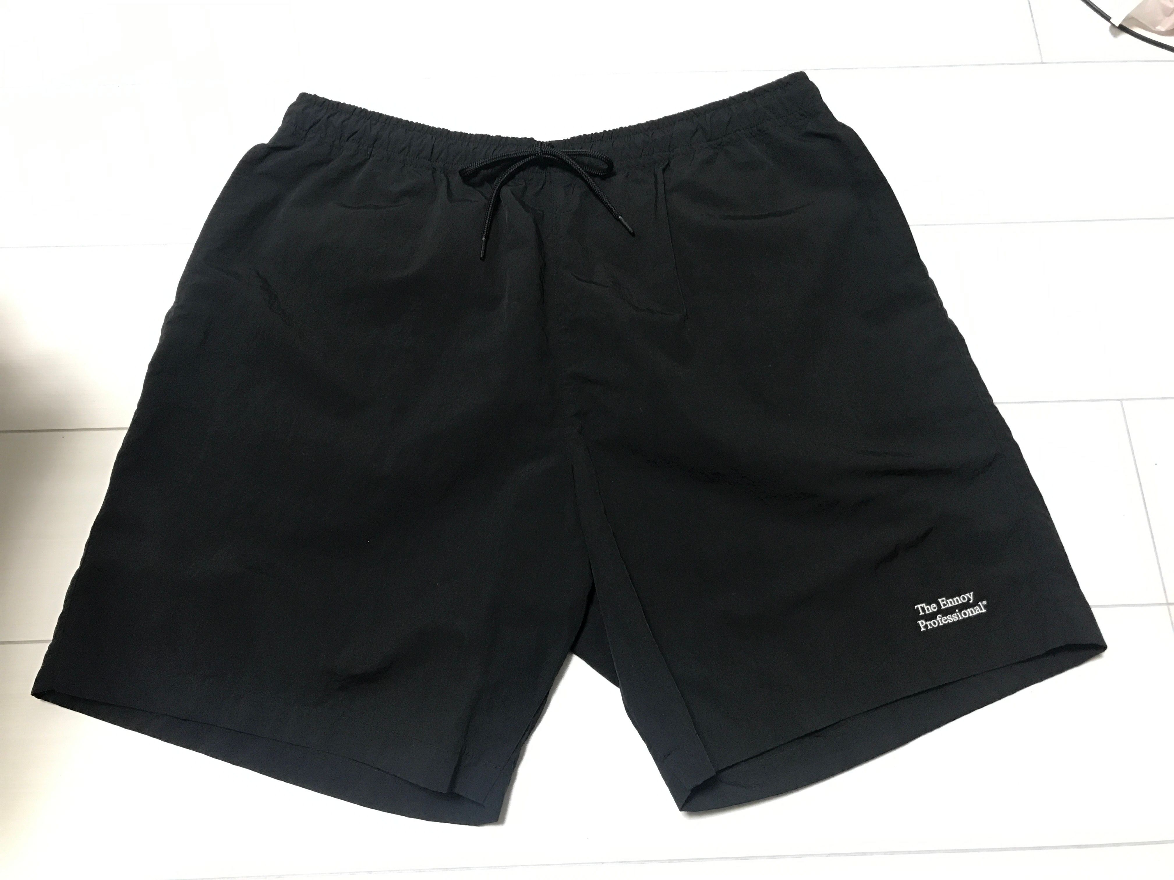 ENNOY 22SS Nylon Short Pant "Black" SS22BRENPT02LV