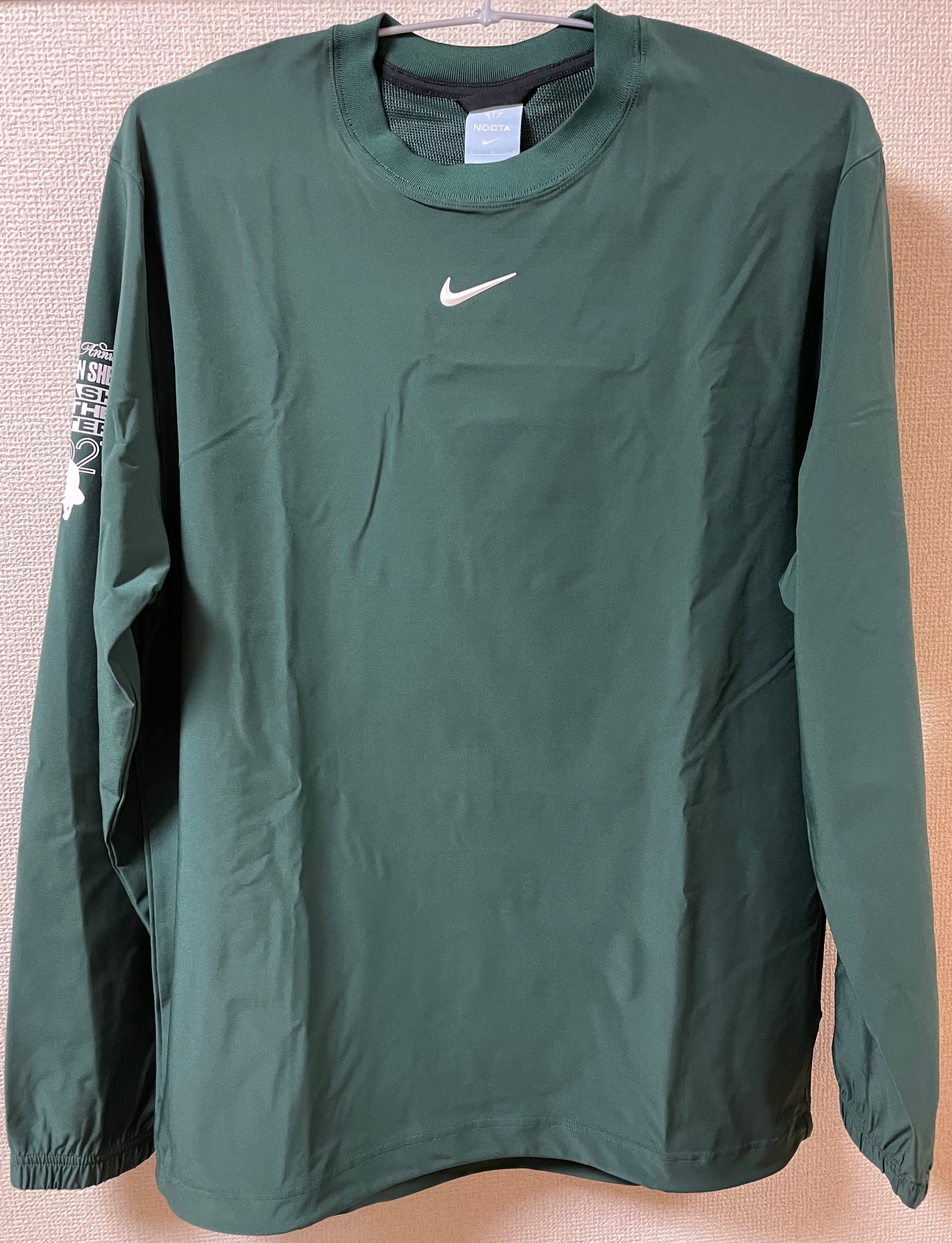 Nike NOCTA LONG SLEEVE WOVEN CREW "Pro Green"