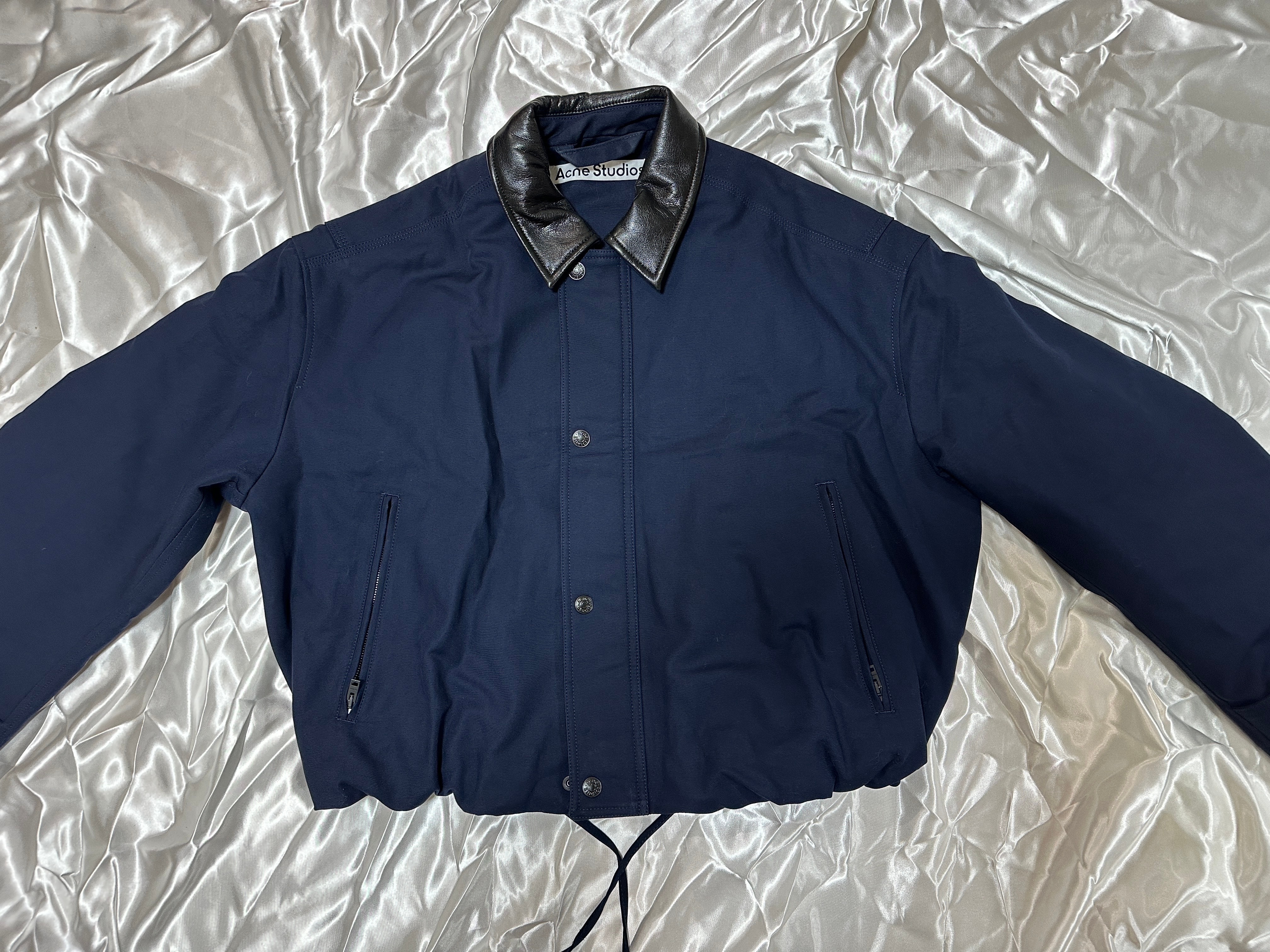 Acne Studios Twill Jacket "Navy"