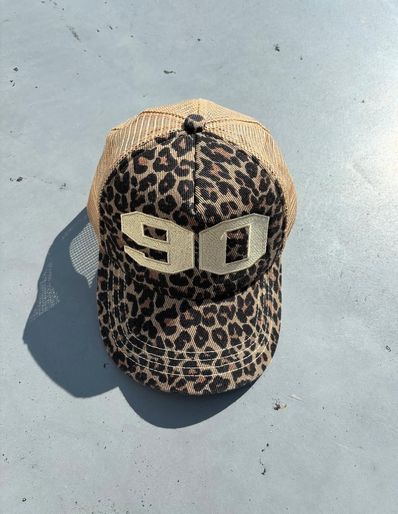 9090Numbering Assort Mesh Cap