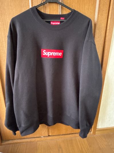 Supreme Box Logo Crewneck "Black" (22FW)