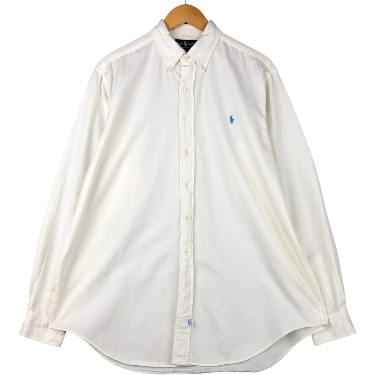 古着 90年代 ラルフローレン Ralph Lauren 長袖 ボタンダウンシャツ USA製 メンズXL相当 ヴィンテージ/eaa591265