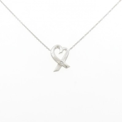 ティファニー ラビングハート ネックレス