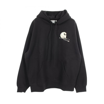 カーハートダブリューアイピー Carhartt WIP HOODED JAKE GARCIA SWEATSHIRT パーカー 衣料品 トップス コットン メンズ ブラック系 I03519189XXXL 【新品】