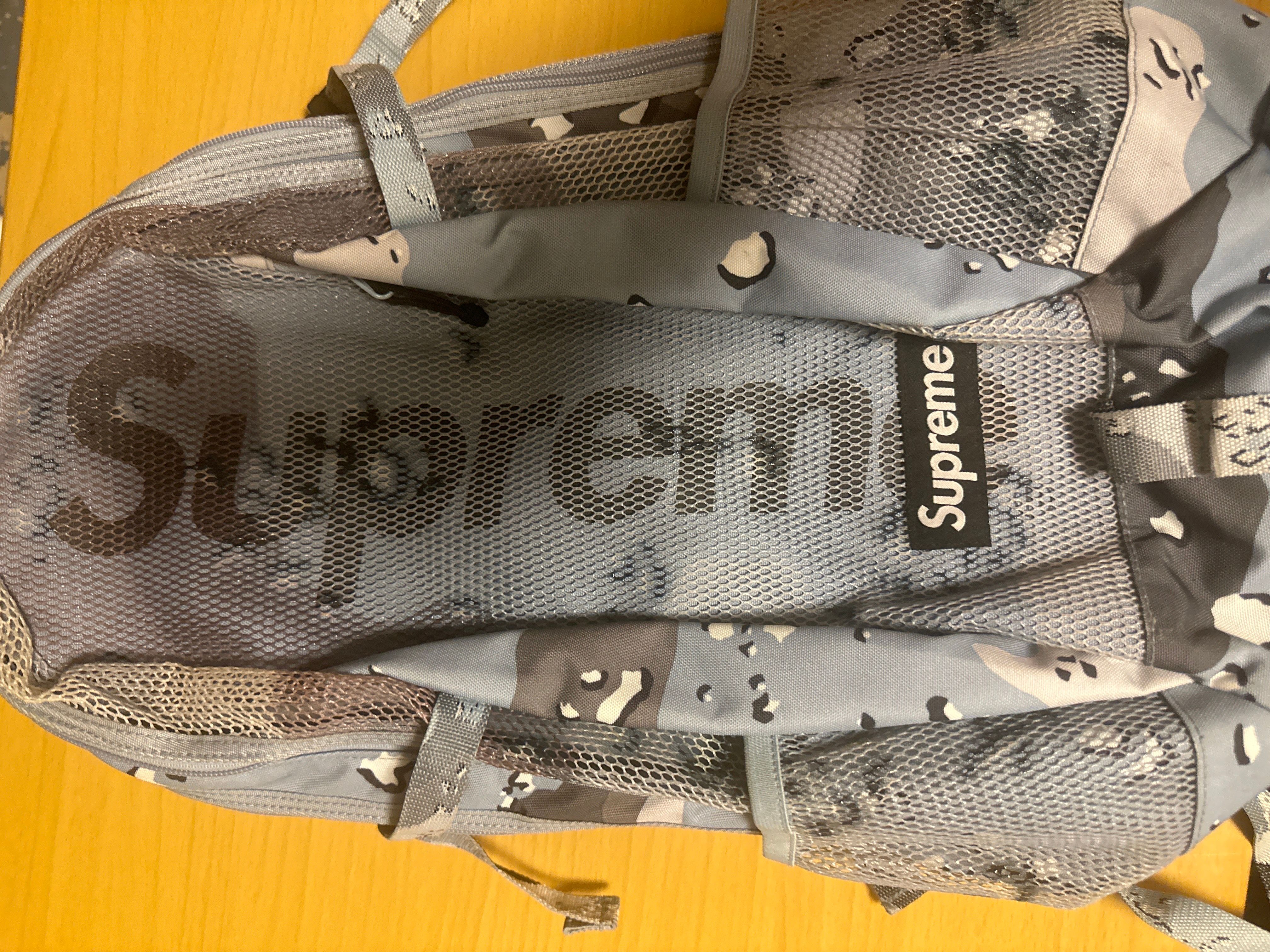 Supreme 20SS Backpack "Camo Blue"
