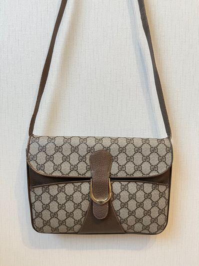 GUCCI グッチ ショルダーバッグ GGスプリーム PVC オールドグッチ