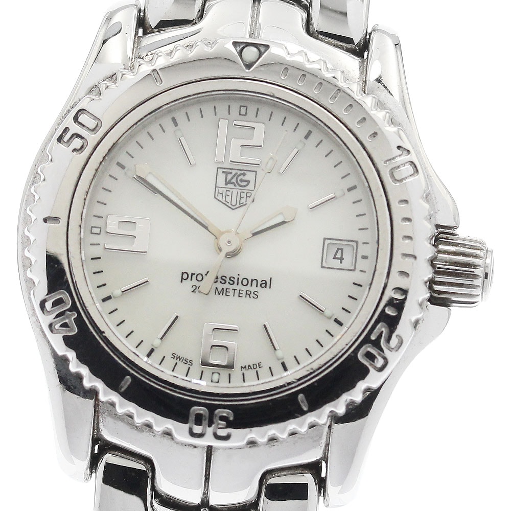 タグホイヤー リンク デイト WT141A クォーツ レディース 【中古】