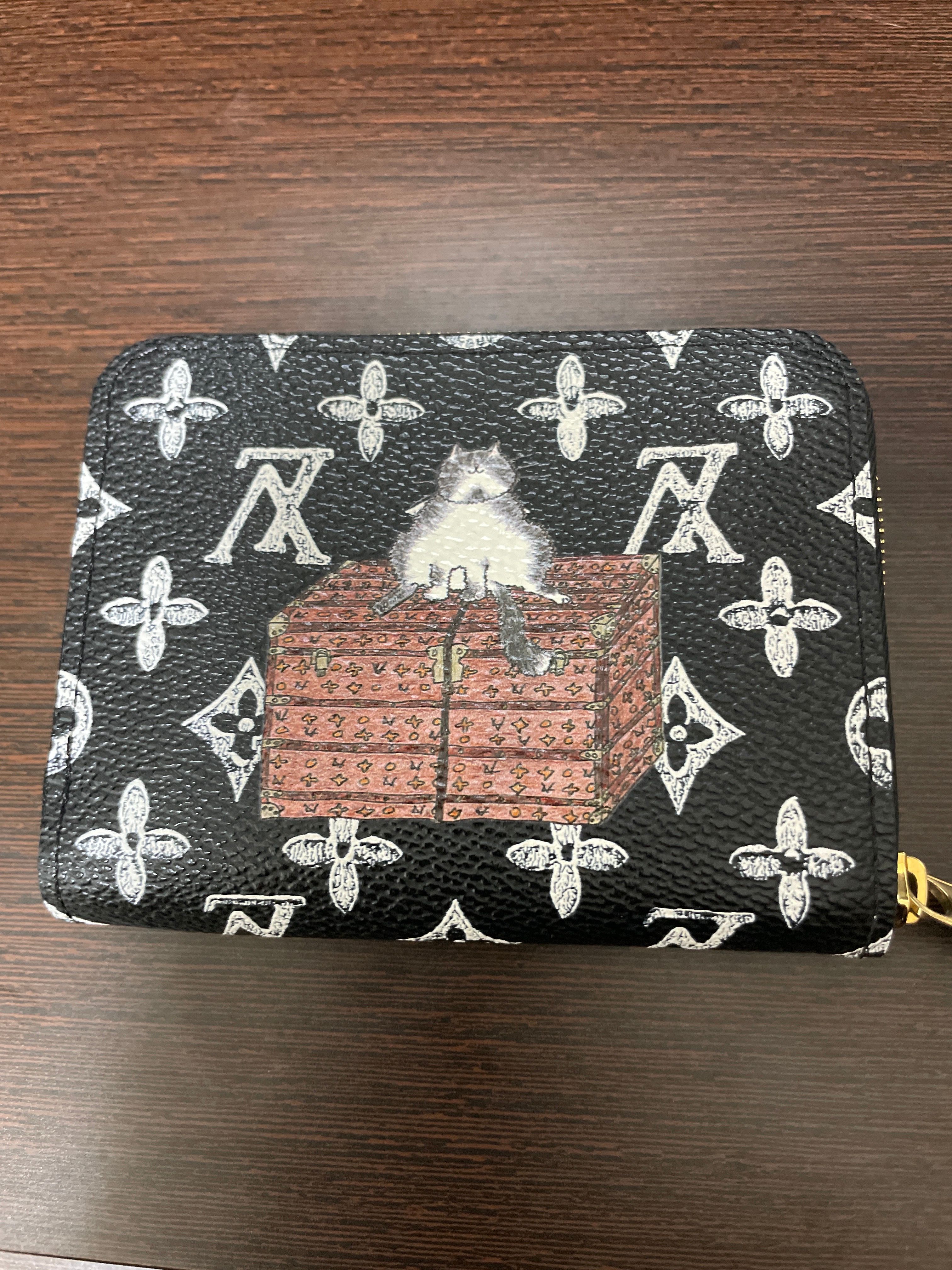 Louis Vuitton Zippy Coin Purse Catgram