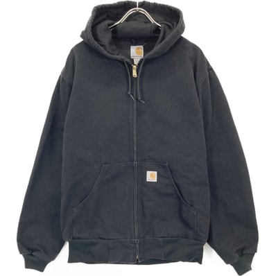 カーハート ブラック アクティブジャケット USA製 M