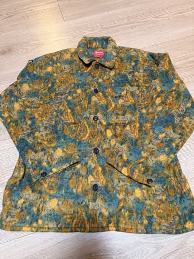 Supreme Paisley Fleece Shirt "Tan"