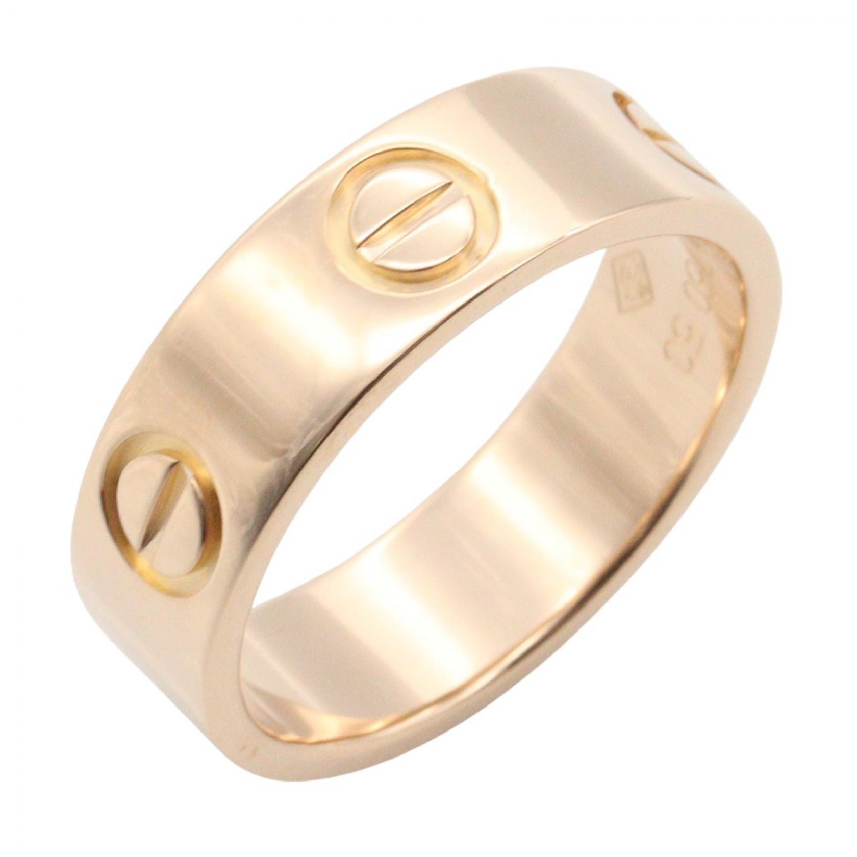 カルティエ CARTIER ラブリング リング・指輪 ジュエリー K18PG(ピンクゴールド) メンズ レディース ゴールド系 B4084800 【中古】