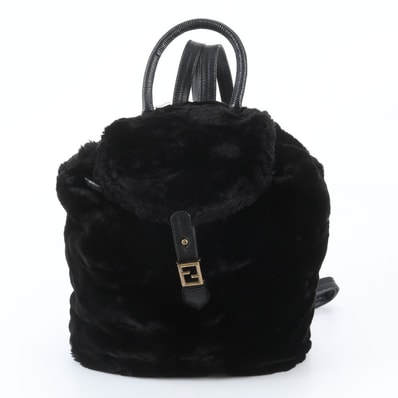 ■美品 フェンディ リュックサック レザー