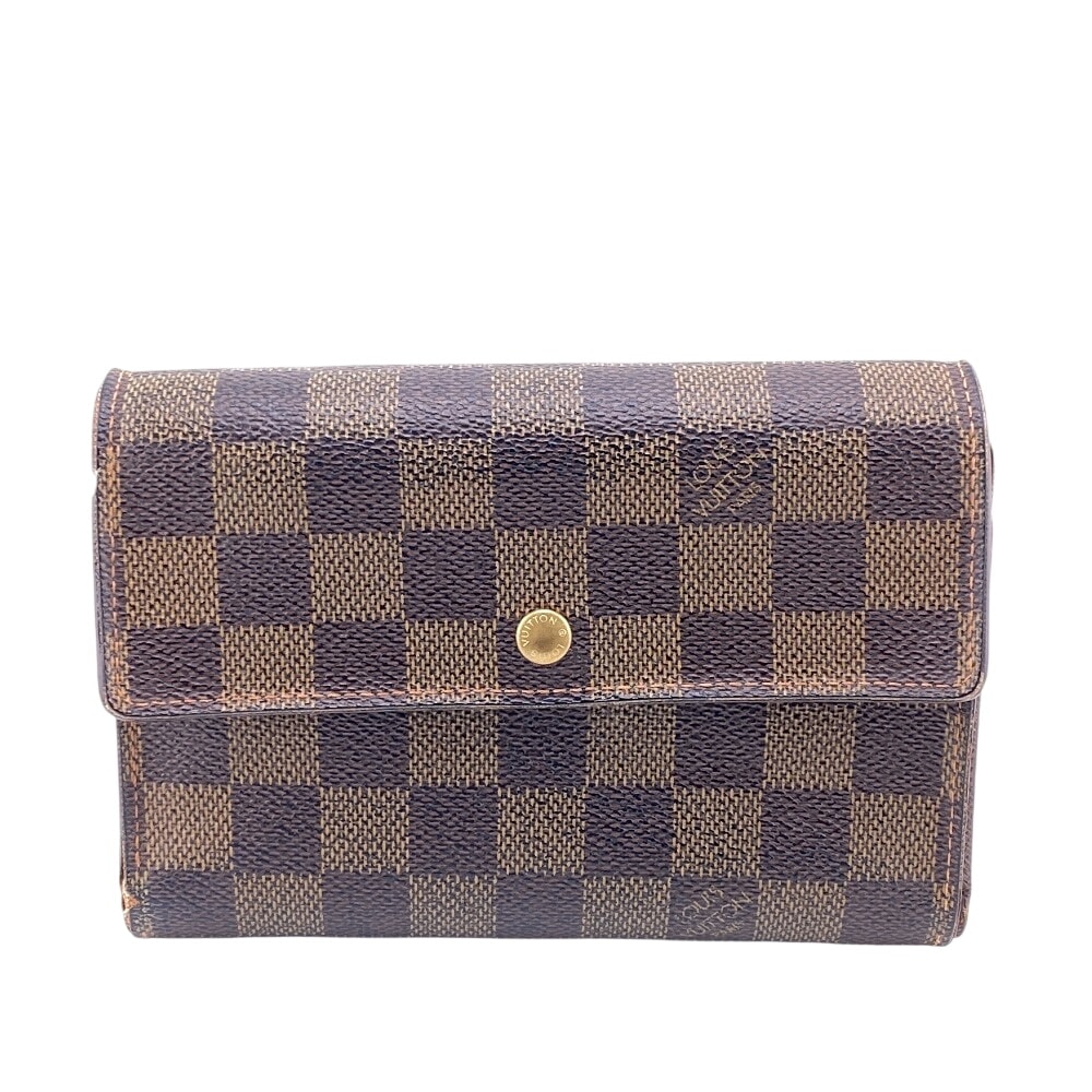 C (やや傷や汚れあり)】ルイヴィトン LOUIS VUITTON 三つ折り財布