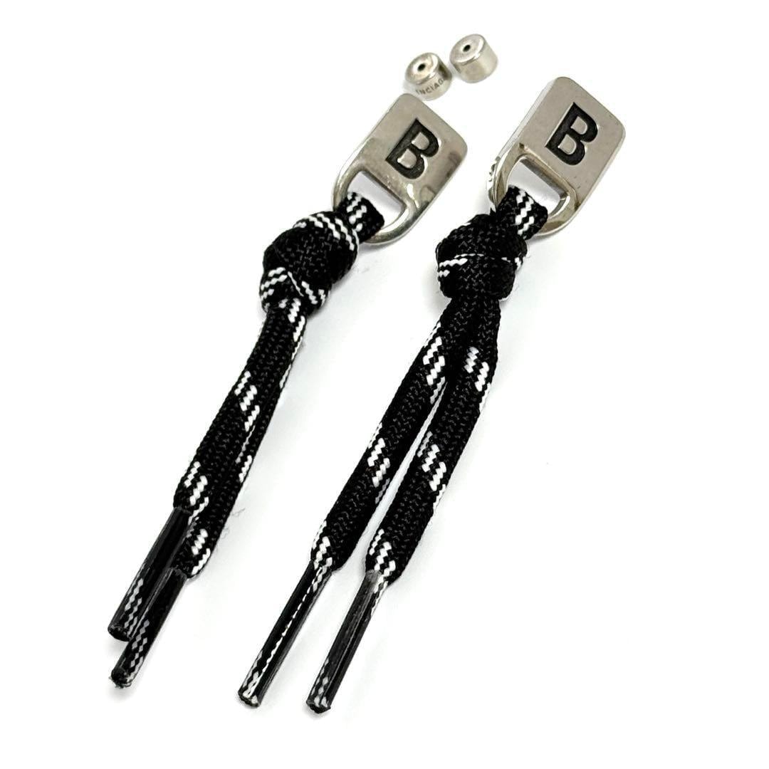 【美品・希少・男女兼用】バレンシアガ レディース メンズ Bロゴ ピアス