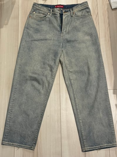 Supreme Baggy Jean "Dirty Indigo" (23SS)