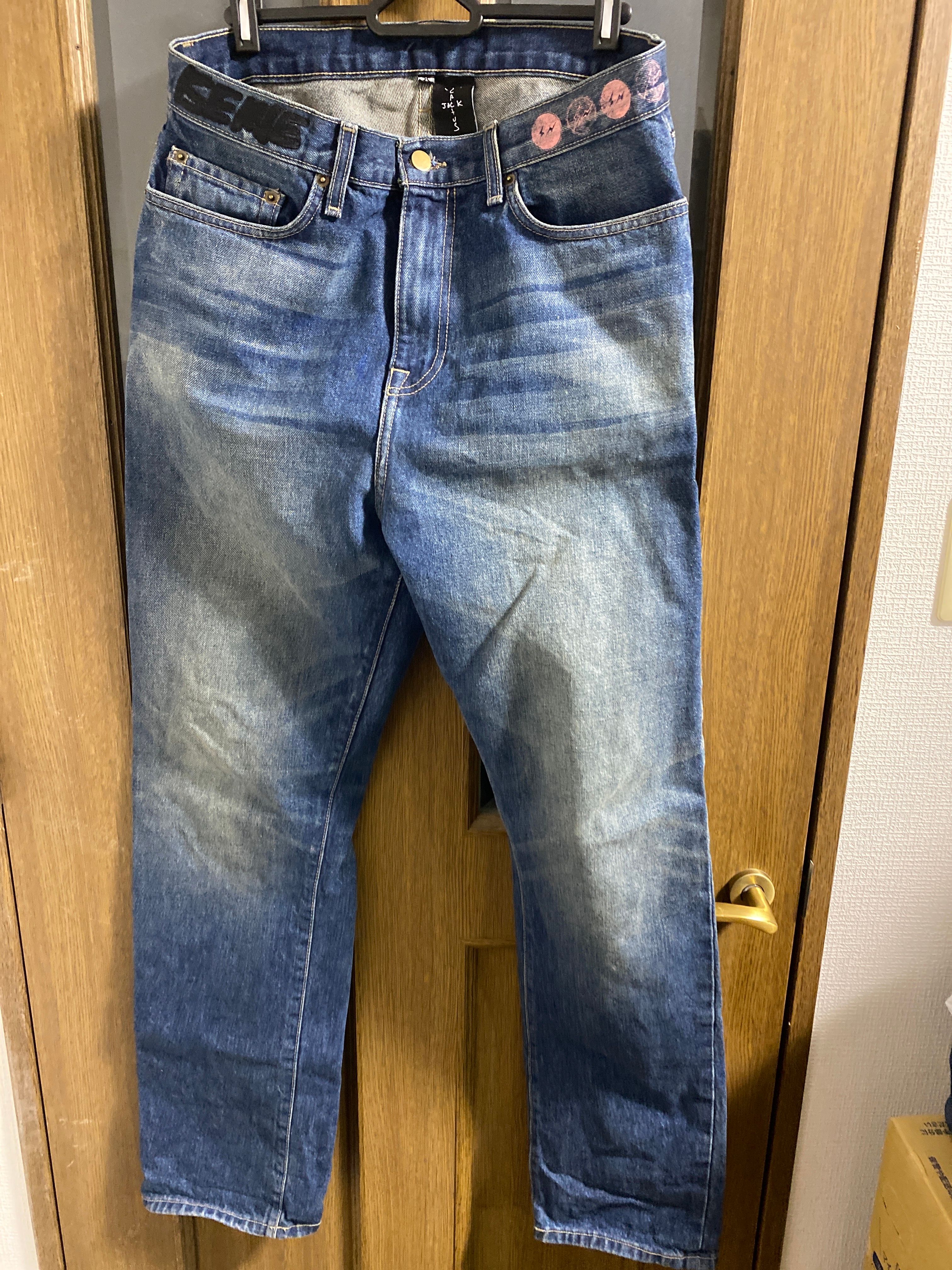 Travis Scott Cactus Jack For Fragment From Our Minds Denim Pant "Blue"