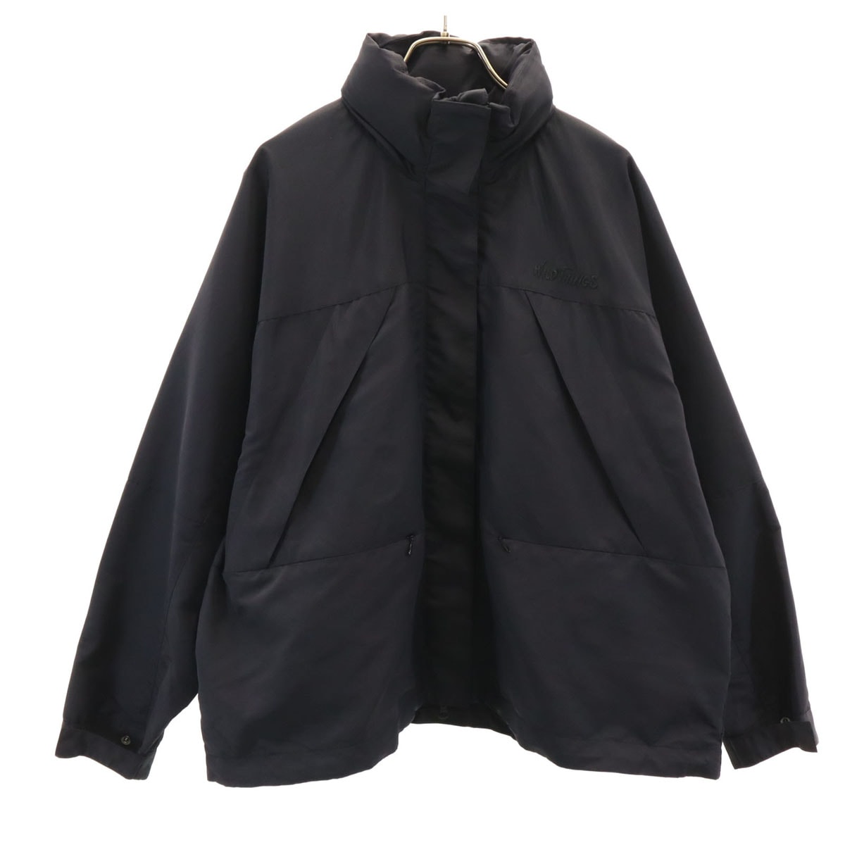 WILDTHINGS ワイルドシングス ナイロンジャケット F ブラック 裏メッシュ