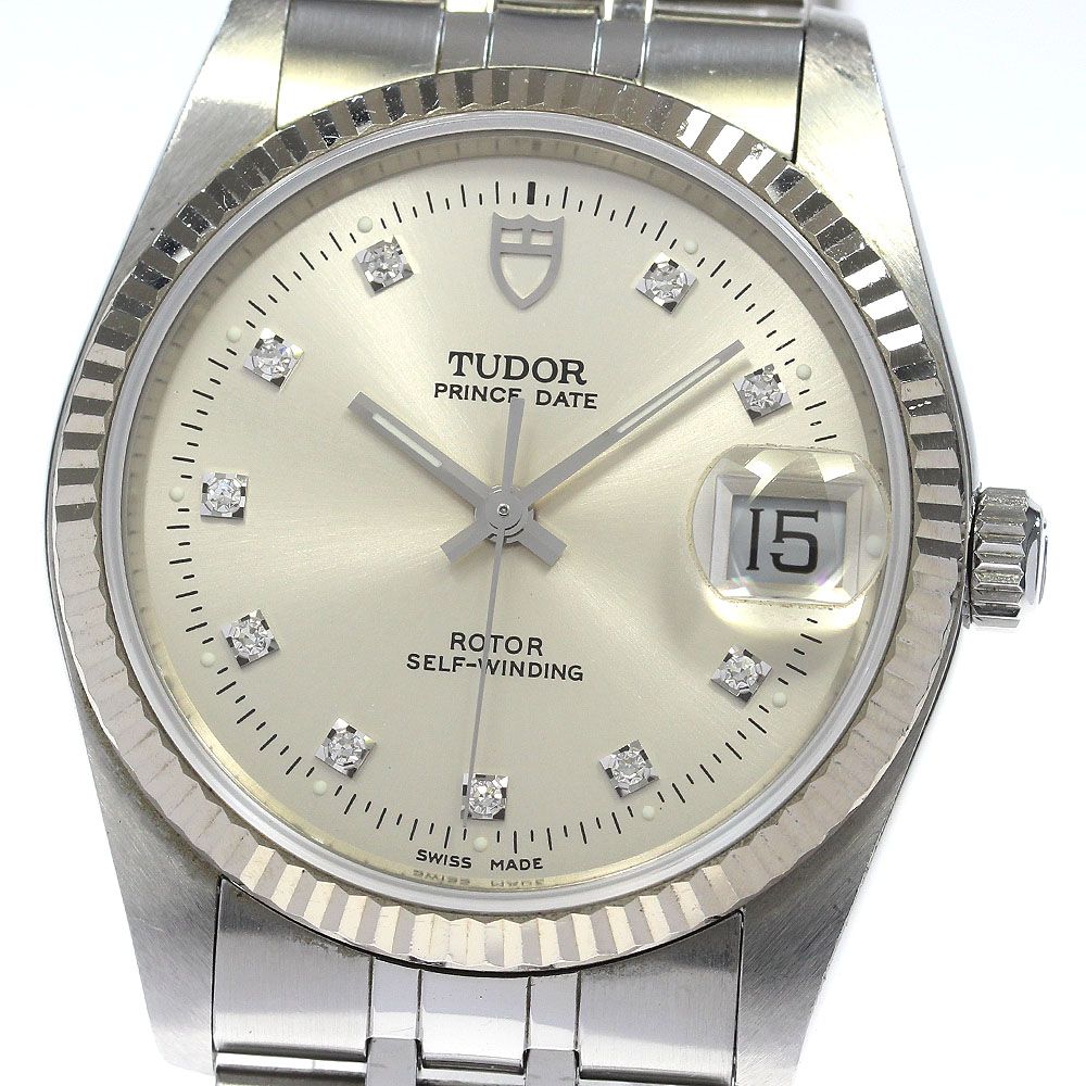 チュードル プリンスデイト 74034 メンズ 【中古】