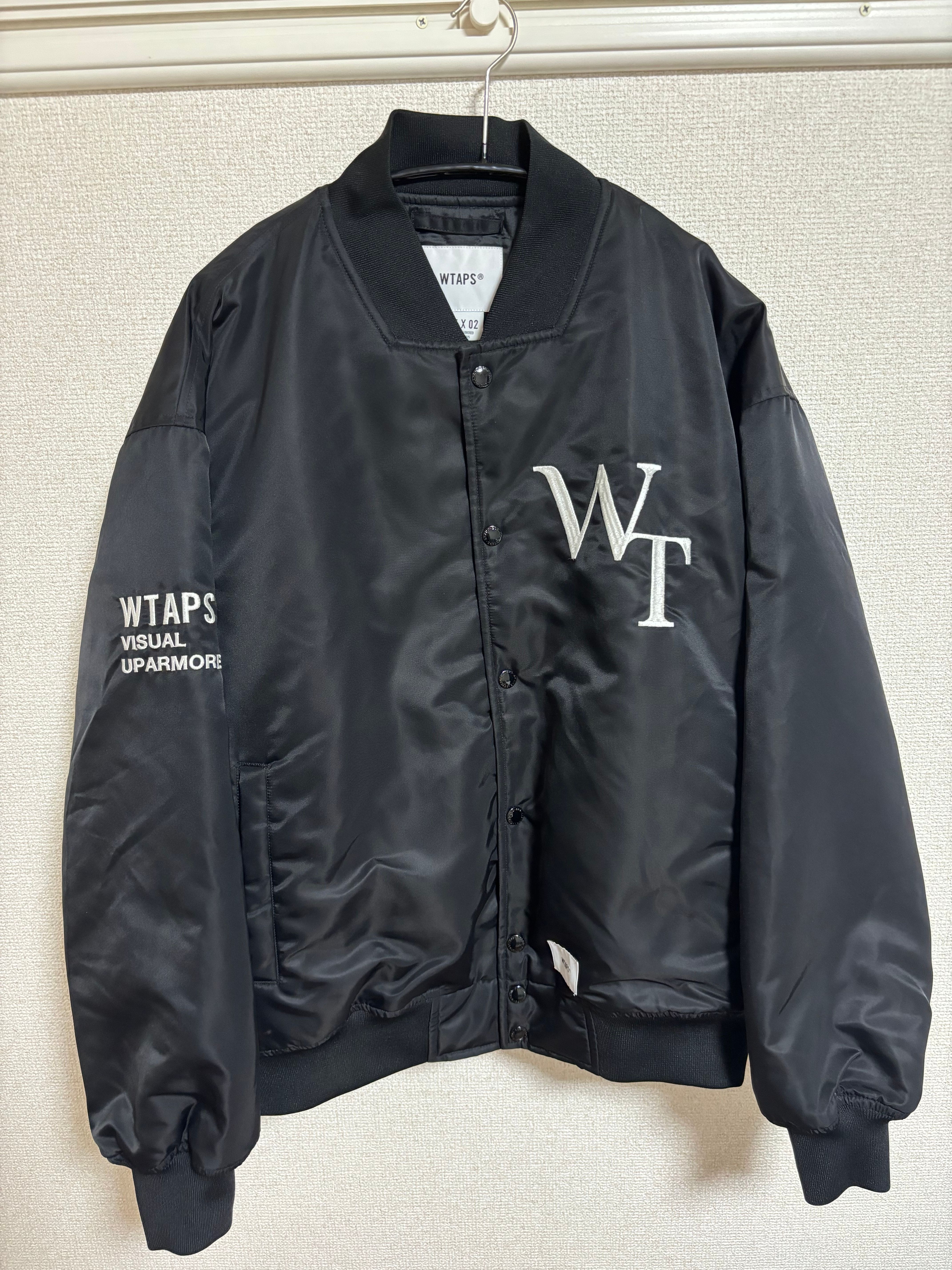 Wtaps Team / Jacket / Nylon. Twill. League "Black"