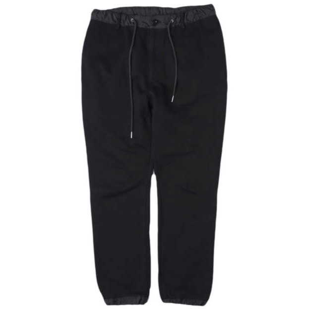 sacai サカイ 23AW 日本製 Sweat Jersey Pants スウェットジャージーパンツ SCM-072 2 BLACK イージー ジョガー 定価44,000円 ボトムス g27723