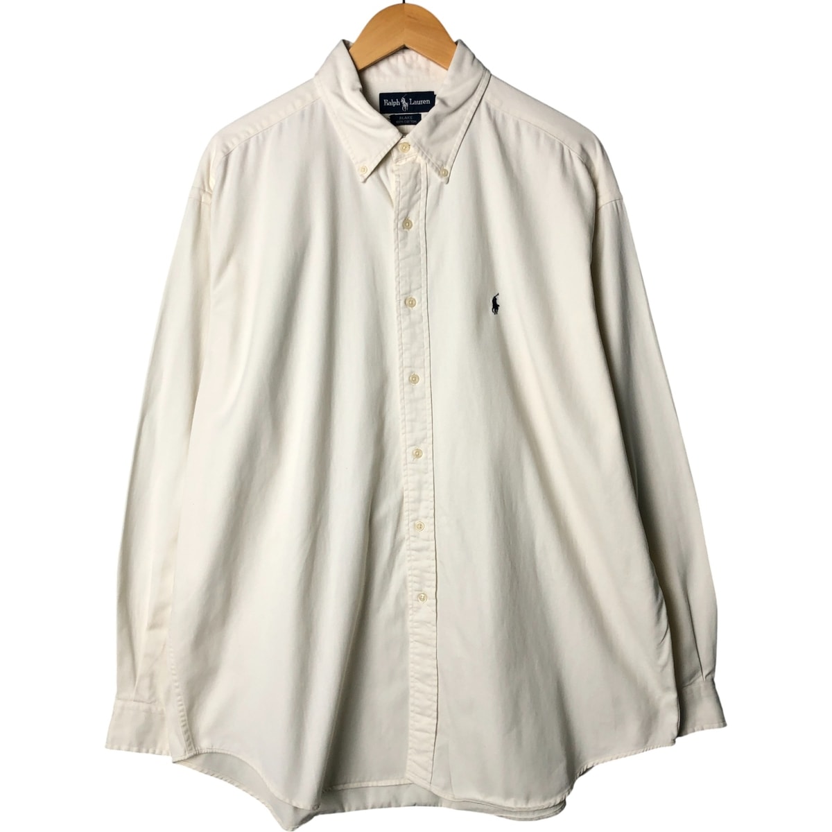 古着 ラルフローレン Ralph Lauren BLAKE 長袖 ボタンダウンシャツ メンズXL相当/eaa584271