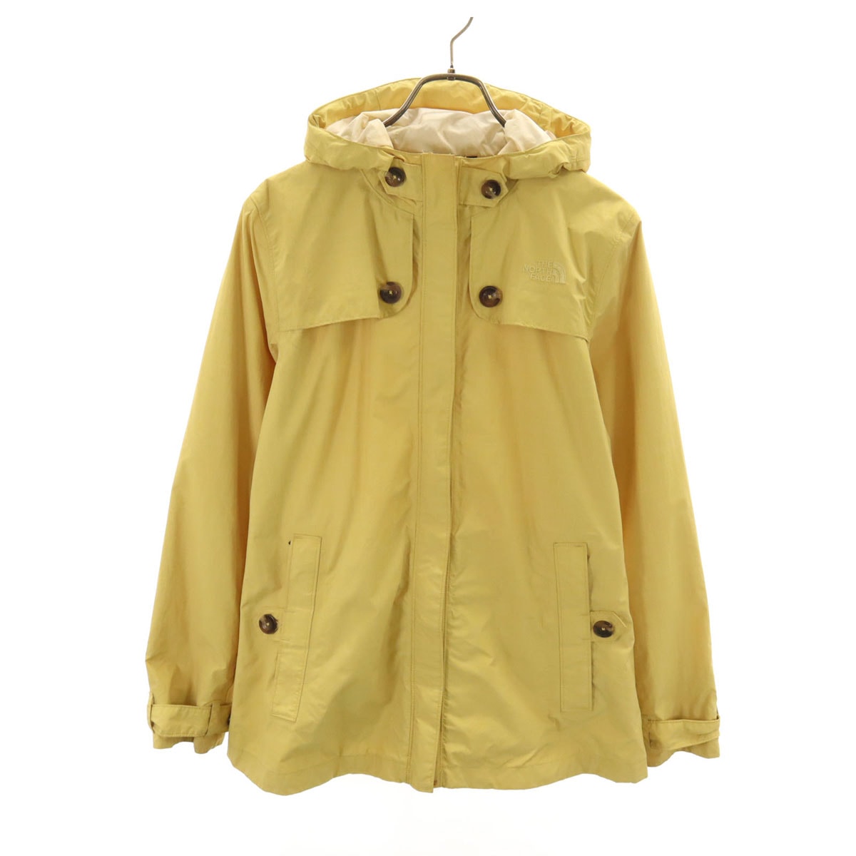 THE NORTH FACE ノースフェイス ナイロンジャケット M イエロー アウトドア AREG