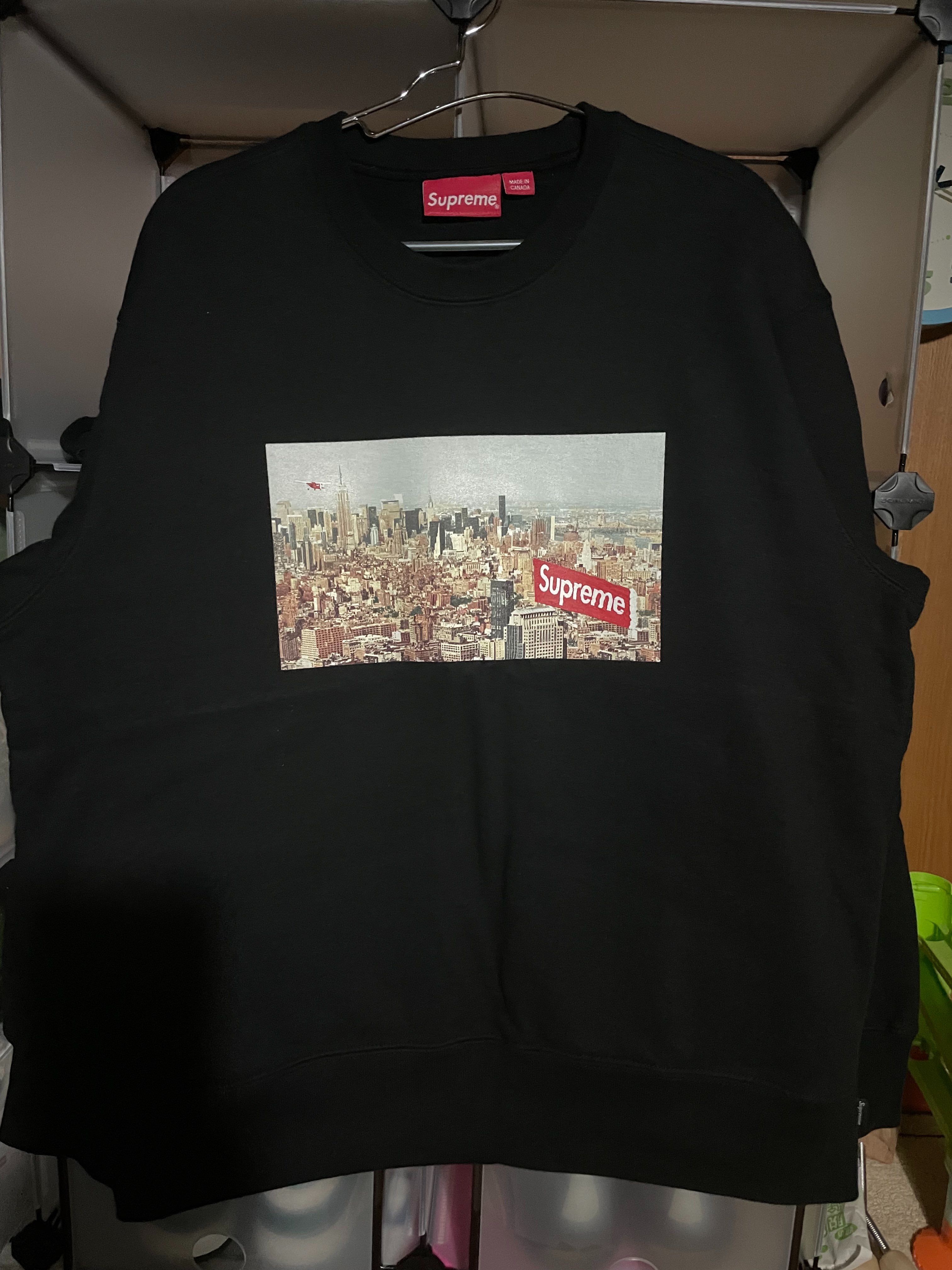 Supreme Aerial Crewneck "Black"